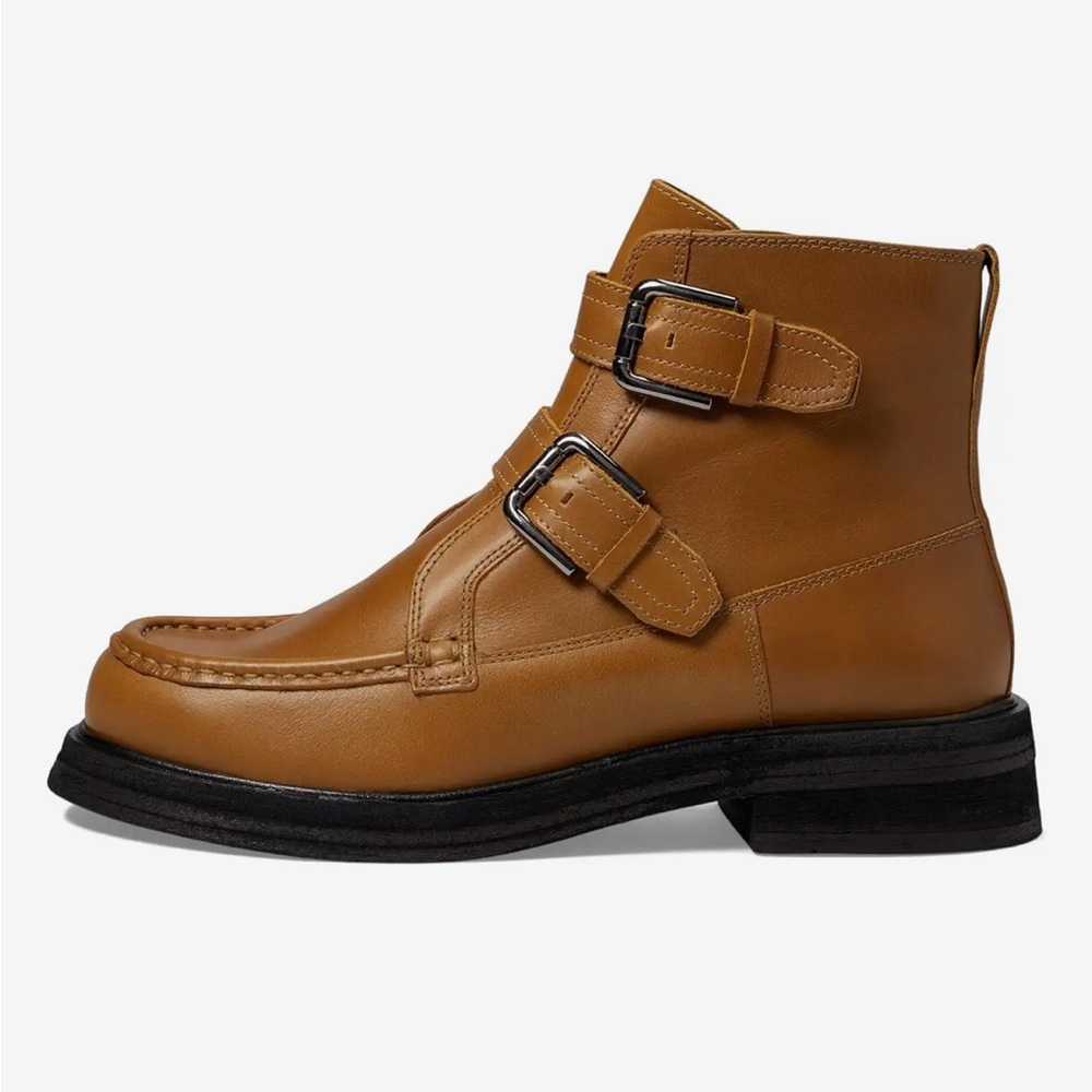 Free People Isla Moto Boots Camel - Picture 4 of 12
